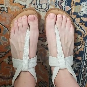 Flip Flop Leather Sandals